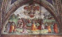 Domenico Ghirlandaio 08 Death and Assumption of the Virgin