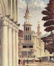 Vittore Carpaccio Armed conversation of St Stephen detail 1