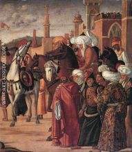 Vittore Carpaccio The Triumph of St George detail 1 