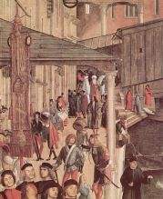 Vittore Carpaccio The miracle of the holy cross Reliquie detail 2