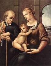 Madonna with Beardless St Joseph