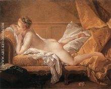 Girl Reclining Louise O Murphy 