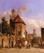 View Of A Dutch Street