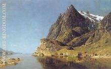 View of a fjord