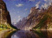 View of a Fjord 