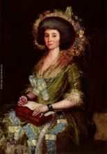 Portrait of the Wife of Juan Agust n Ce n Berm dez