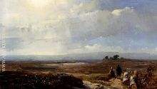 Travellers In An Extensive Landscape