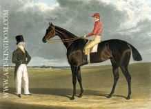 Birmingham Winner of The St Leger 1830 engraved by R G Reeve 1831