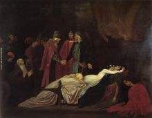 The Reconciliation of the Montagues and Capulets over the Dead Bodies of Romeo and Juliet