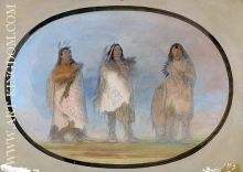 Little Bear Steep Wind The Dog Three Distinguished Warriors of the Sioux Tribe