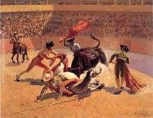 Bull Fight in Mexico