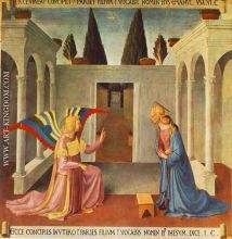 Annunciation (from the paintings for the Armadio degli Argen