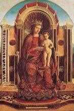 Madonna and Child Enthroned