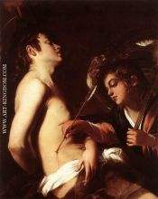 St Sebastian Healed by an Angel