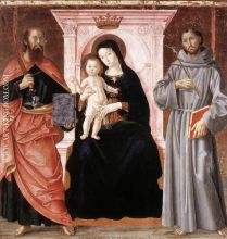 Madonna Enthroned with the Infant Christ and Saints