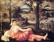 Reclining Woman in a Landscape