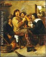 The Smokers  1636