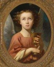 An Angel Holding a Chalice