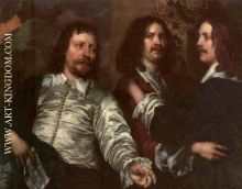 The Painter with Sir Charles Cottrell and Sir Balthasar Gerb