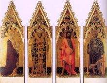 Four Saints of the Poliptych Quaratesi