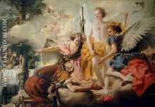 Abraham und die drei Engel 1773-1774