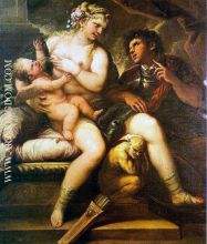 Venus, Cupid and Mars