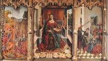 Triptych Of St Catherine