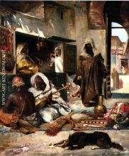 An Arms Merchant in Tangiers  1890