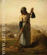 Woman with a Rake