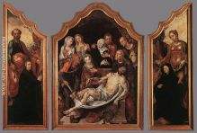 Triptych of the Entombment