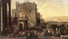 Roman Market Scene