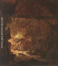 Interior Of A Peasant House