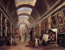 Design For The Grande Galerie In The Louvre