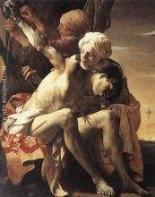 St Sebastian Tended By Irene And Her Maid