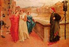 Dante and Beatrice 1883