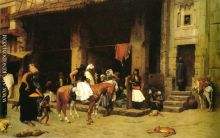 A Street Scene in Cairo