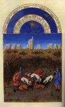 Tres Riches Heures Du Duc De Berry Decembre