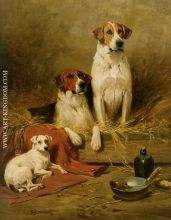 Foxhounds and a Terrier