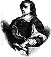 Drawing of Eustache Le Sueur