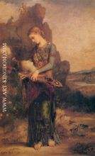 Thracian Girl carrying the Head of Orpheus on his Lyre