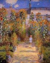 Monet's Garden at Vetheuil 2