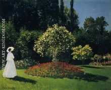 Jeanne Marguerite Lecadre in the Garden