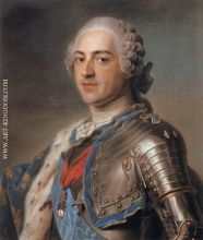 Portrait de Louis XV en buste