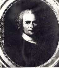 Portrait of Jean Jacques Rousseau