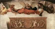 St Catherine Carried to her Tomb by Angels