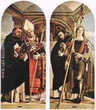 Sts Thomas Aquinas and Flavian, Sts Peter the Martyr and Vit