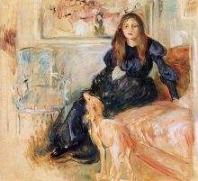 Julie Manet and Her Greyhound, Laertes