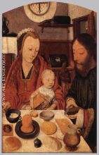 The Holy Family at Table