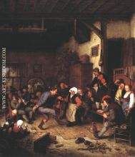 Merrymakers in an Inn