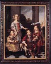 Portrait of Four Children